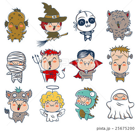 ゴジラ かわいいのイラスト素材