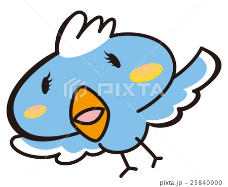 Twitter 鳥のイラスト素材 Pixta
