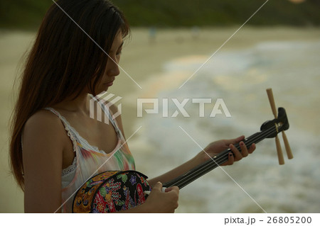 蛇味線の写真素材 - PIXTA