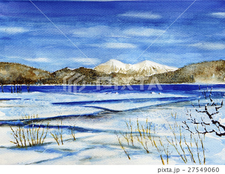 安達太良山のイラスト素材 - PIXTA
