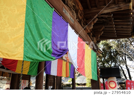 五色布 神社 五色幕の写真素材 - PIXTA