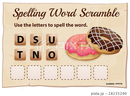 英語 食 料理 食べ物のイラスト素材
