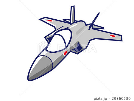 航空自衛隊 戦闘機 飛行 自衛隊のイラスト素材 Pixta