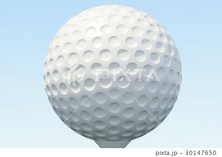 Golf ゴルフ ボール 3dイラストのイラスト素材