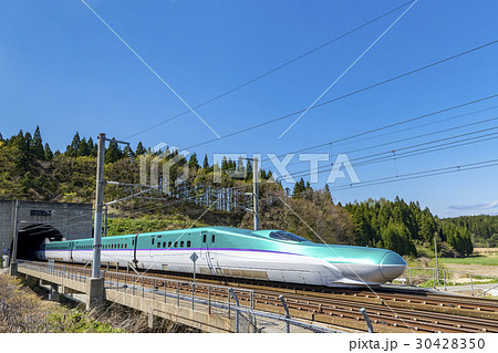 北海道新幹線の写真素材