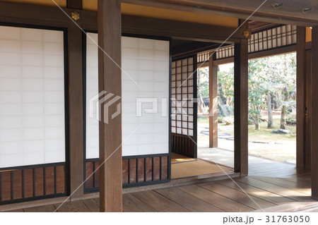 建具 茶室 窓 縁側 座敷 和室 日本 木製 硝子 和 昭和 (約420