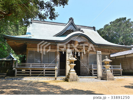 潮御崎神社の写真素材