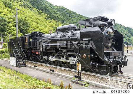 蒸気機関車 SL D51 静態保存の写真素材 - PIXTA