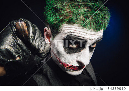 ピエロ クラウン ジョーカー 道化師の写真素材