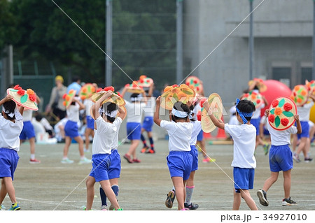 花笠音頭の写真素材