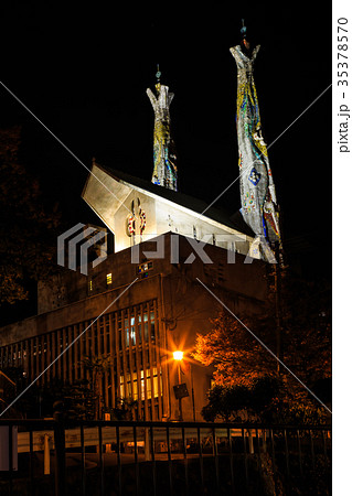 日本二十六聖人記念聖堂聖フィリッポ教会の写真素材
