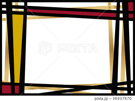 蒔絵風のイラスト素材