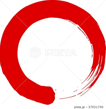 赤丸のイラスト素材 Pixta
