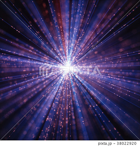 ビッグバン ユニバース 膨張 拡大のイラスト素材