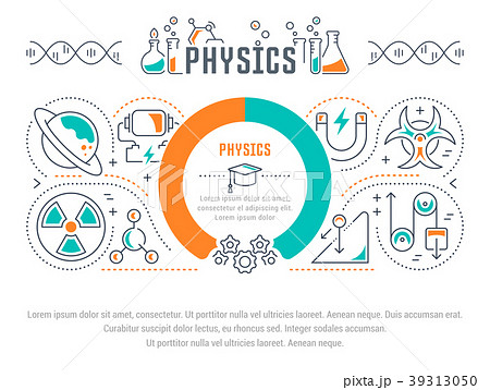 物理 物理学 ウェブ 着地のイラスト素材