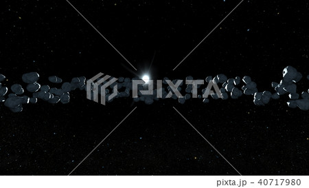 隕石のイラスト素材