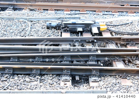 線路 ポイント切り替え 鉄道 ポイントの写真素材 - PIXTA