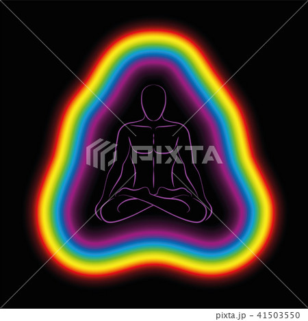 オーラのイラスト素材