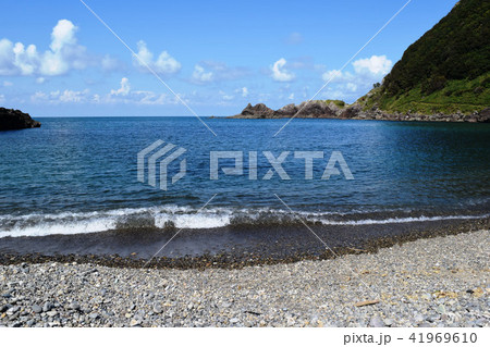 三瀬海水浴場の写真素材