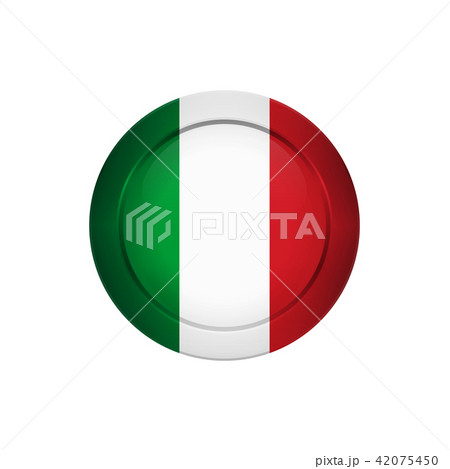 イタリア イタリア国旗 国旗 旗のイラスト素材