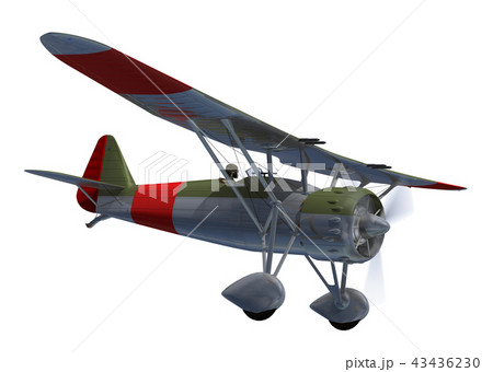 Dewoitine 飛行機 航空機 プロペラ機のイラスト素材