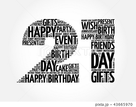 1歳 誕生日ケーキ バースデーケーキ ケーキのイラスト素材 Pixta