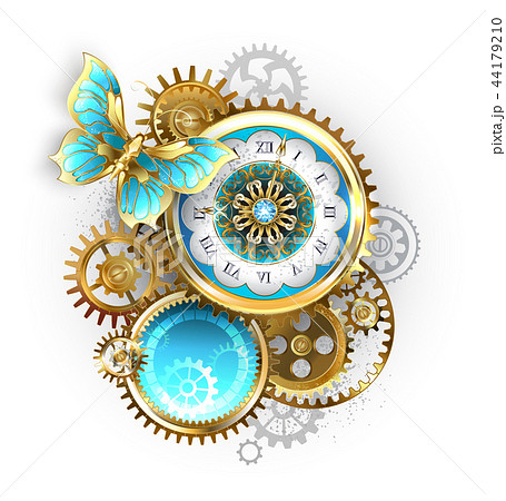 ギア 歯車 時計 Cgのイラスト素材