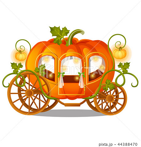 かぼちゃの馬車のイラスト素材 Pixta