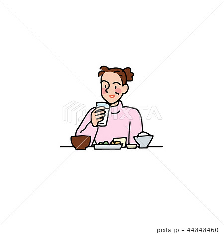 奥さんのイラスト素材 Pixta