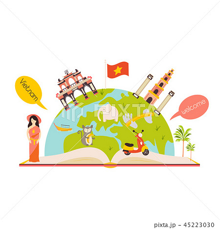 ベトナム人のイラスト素材 Pixta