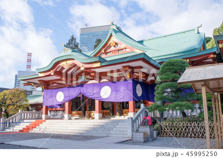 日枝神社の写真素材