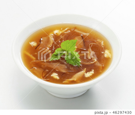 ふかひれスープの写真素材