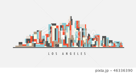 ロサンゼルスのイラスト素材集 ピクスタ
