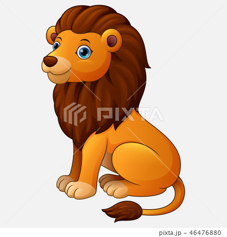 ライオンの耳のイラスト素材
