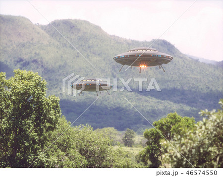 Ufoの写真素材