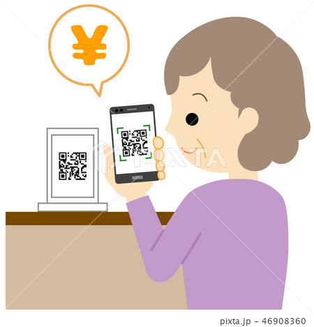 Qrコードのイラスト素材