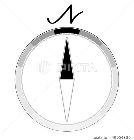方位マーク 地図記号 方向 北のイラスト素材