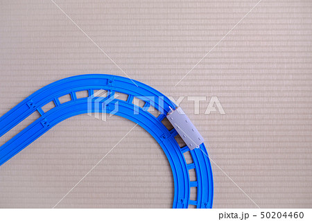 プラレール 線路の写真素材