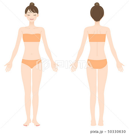 Full body woman - Stock Illustration [67071836] - PIXTA