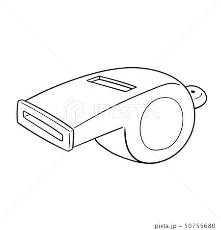 ホイッスルのイラスト素材
