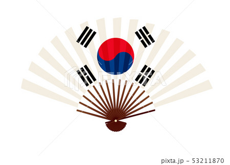 圖標國旗icon 韓國插圖素材