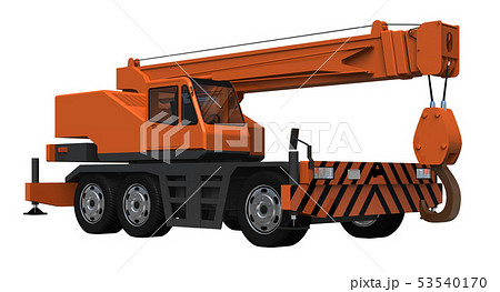 工事車両のイラスト素材