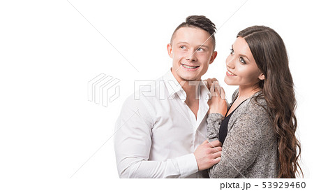 恋人 抱っこする 抱きつく 抱きしめるの写真素材