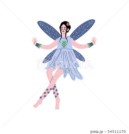 妖精 エルフ きれい 綺麗のイラスト素材