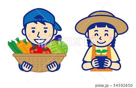 農家のイラスト素材集 ピクスタ