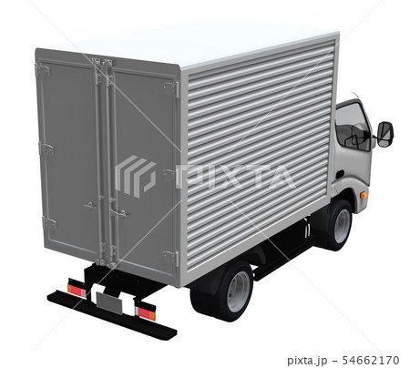 2トントラックのイラスト素材