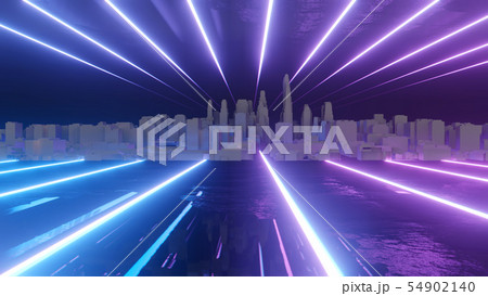 街中 背景の写真素材