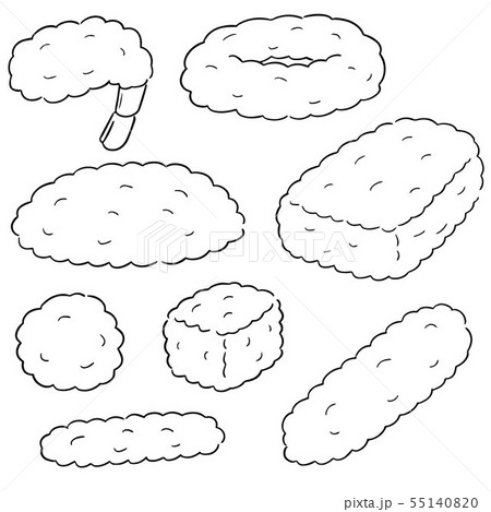 海老フライのイラスト素材 Pixta