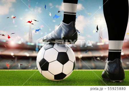 サッカーシューズのイラスト素材