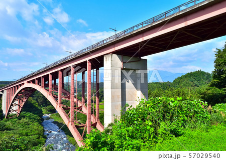 那須高原大橋の写真素材